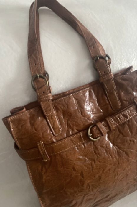 Torba skorzana damska