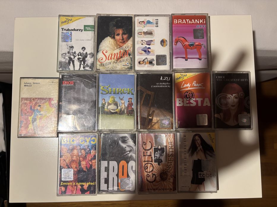 Kasety magnetofonowe 5 zł za sztuke