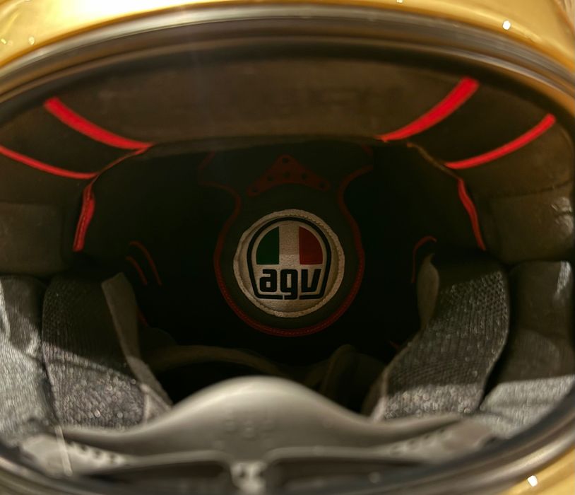 Capacete AGV GP-TECH Tamanho M (57-58) edição limitada nº 712 de 3000