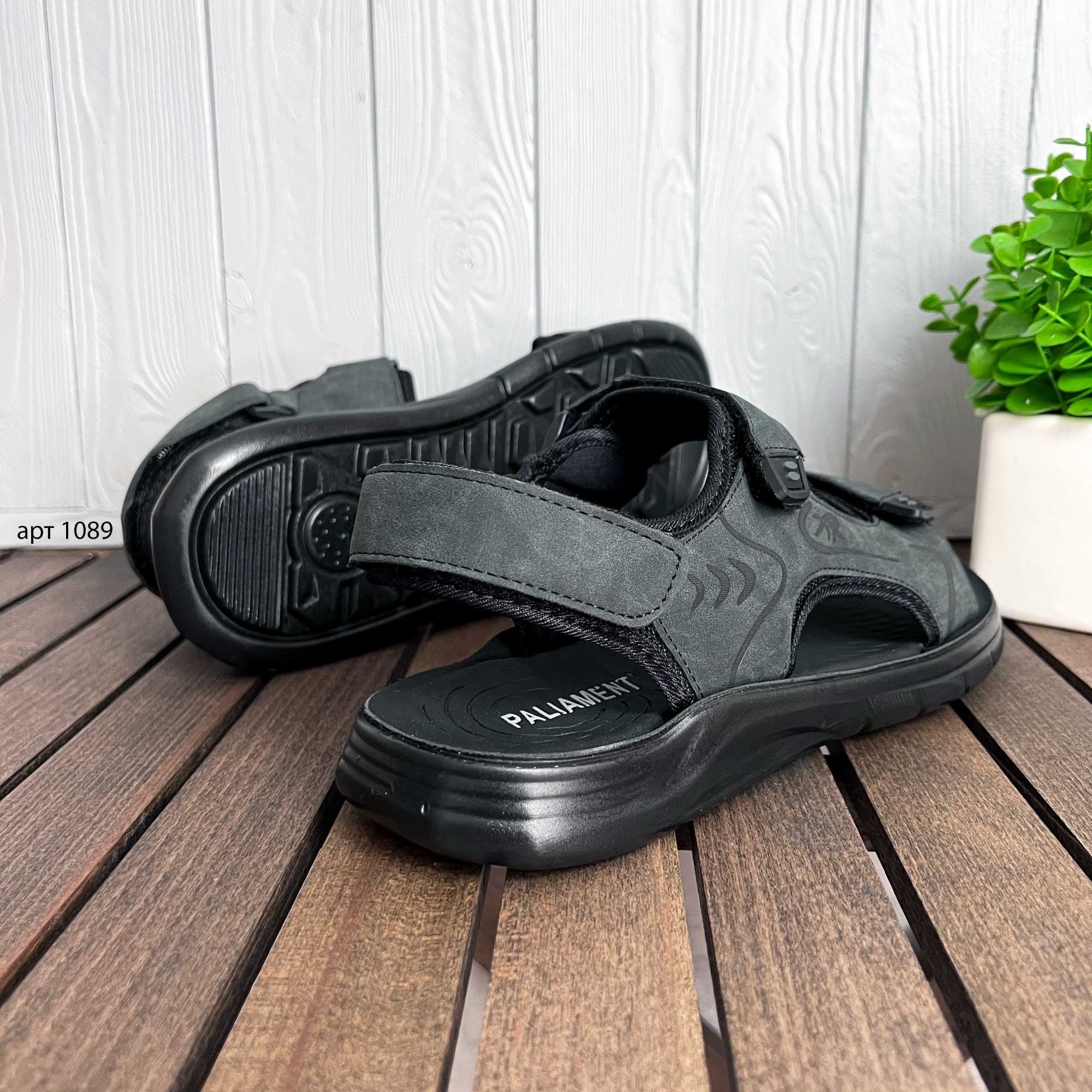 Сандалі 39-44 чоловічі Sandals XR Grey / Сандали мужские серые