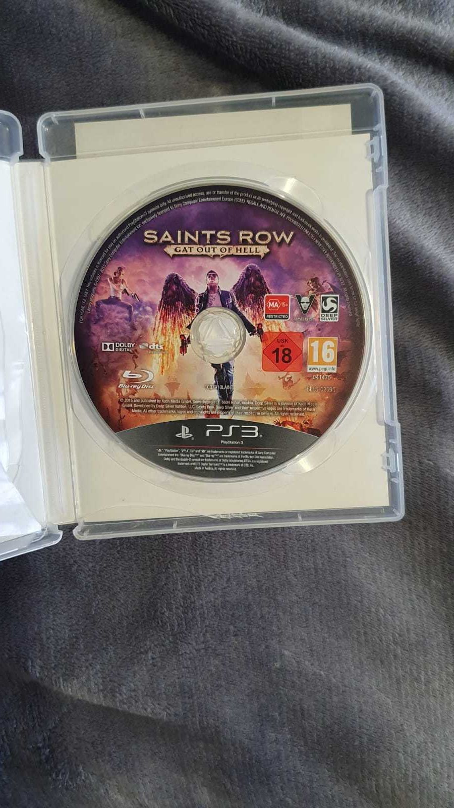 jogo PS3 original , saints row .