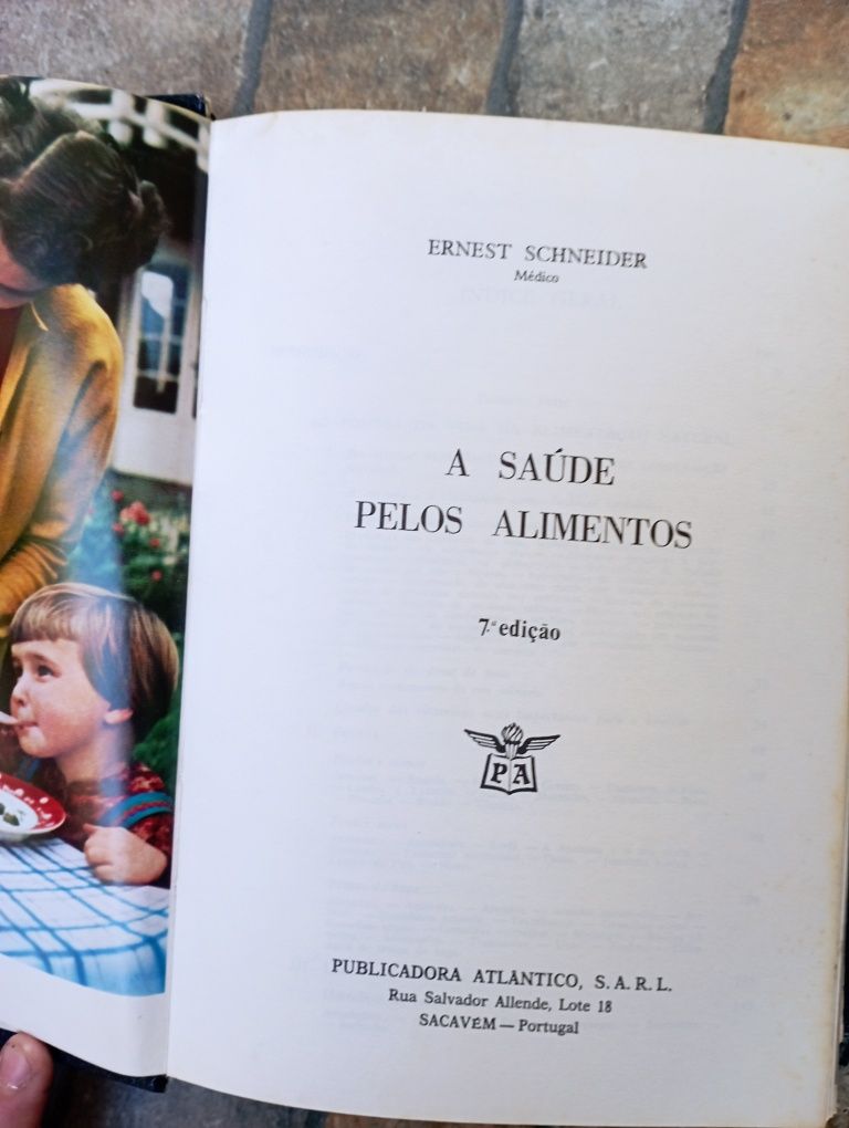 Livro A saúde pelos alimentos