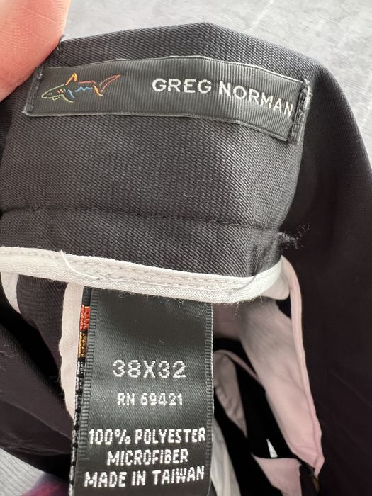 Calças de Golf de homem pretas