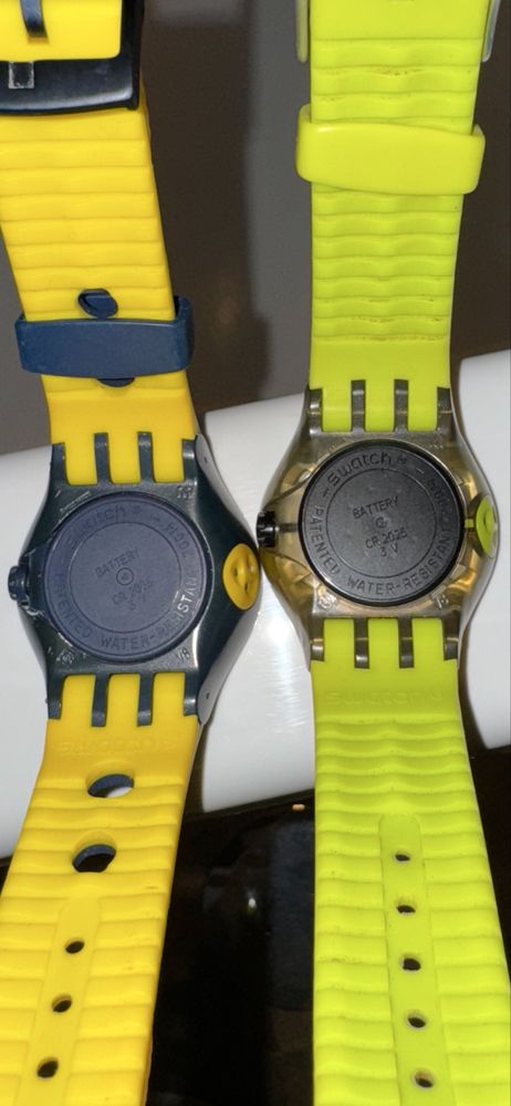 2 relógios swatch scuba originais e estimados