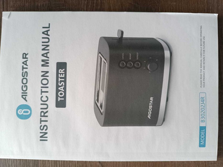 Nowy TOSTER opiekacz kanapek 750 - 800 W na 2 kromki