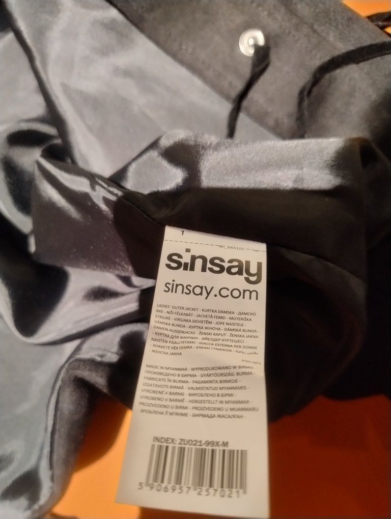 Kurtka Sinsay z frędzlami rozm.M