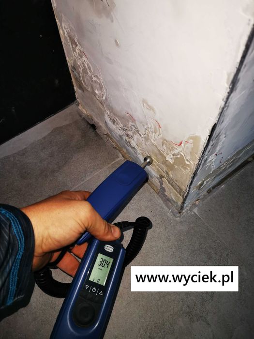 Zabrze. Lokalizacja wycieków wody + naprawa + osuszanie. Bezgotówkowo