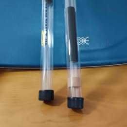 2 tubos interiores para ponteiras das canas de barco *
