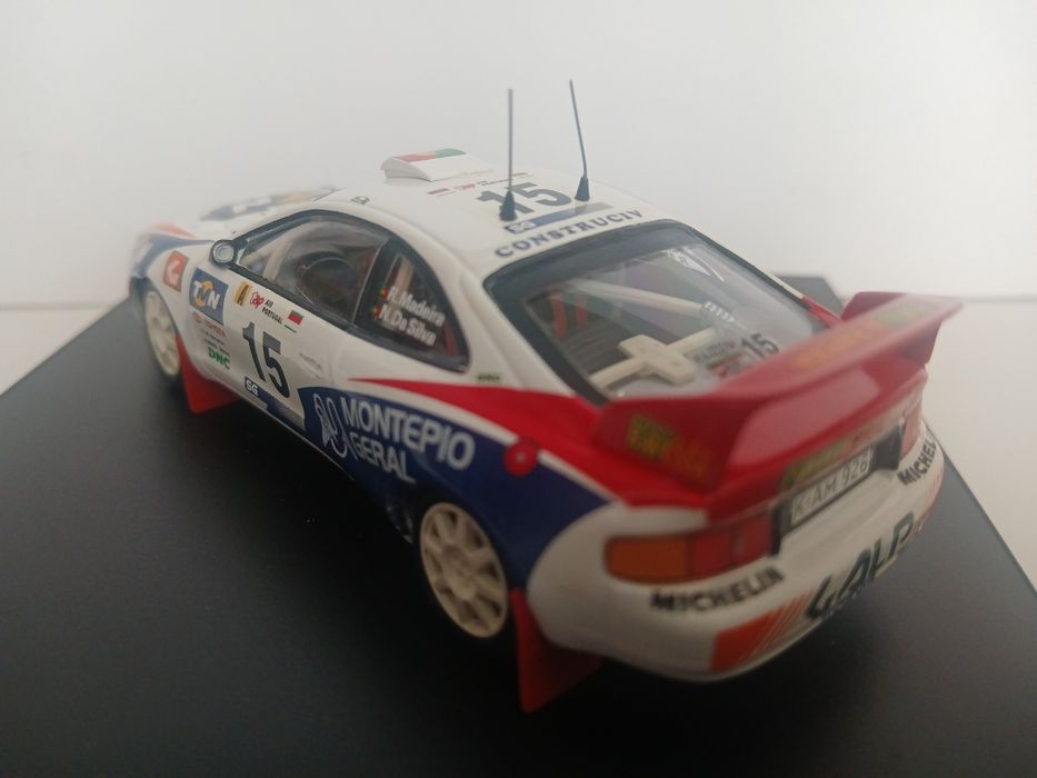 Miniaturas 1/43 Toyota Celica Gt Four   Rui Madeira Rally  de Portugal