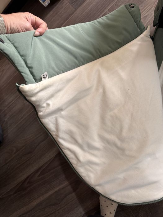 Люлька Cybex Priam 4.0 Leaf Green 2024р.в. з алаптерами та дощовиком