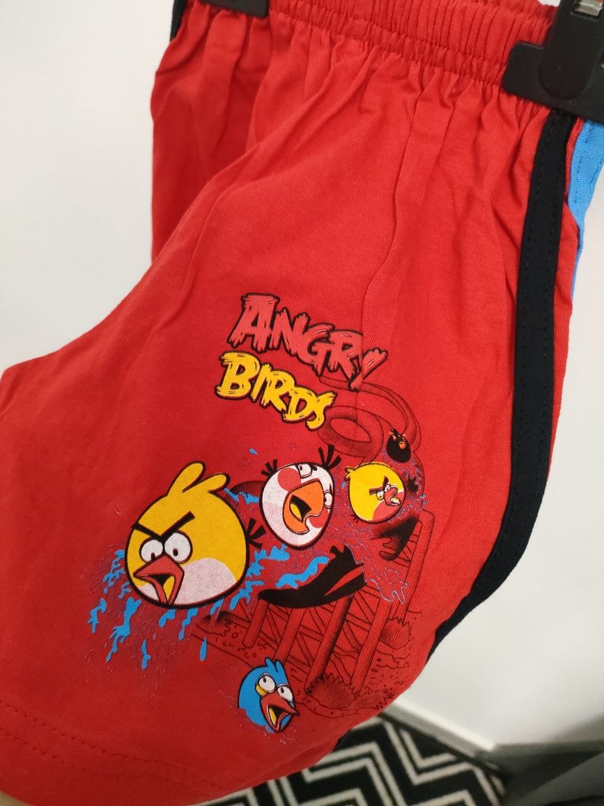 Spodenki czerwone Angry Birds 104