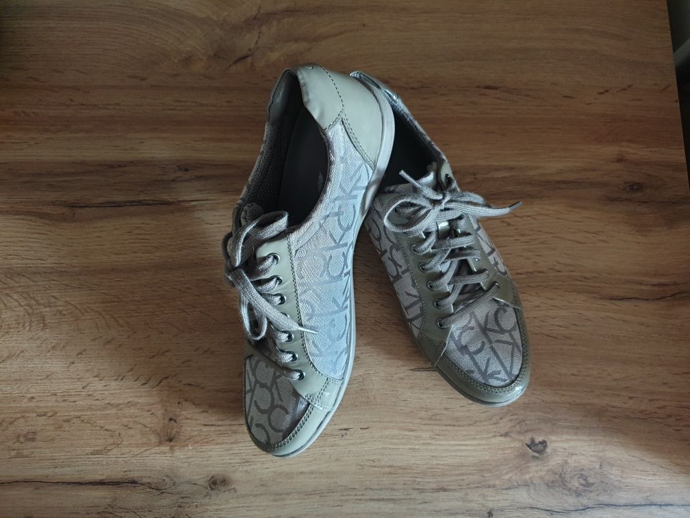 Buty Calvin Klein 38, trampki,  sznurowane
