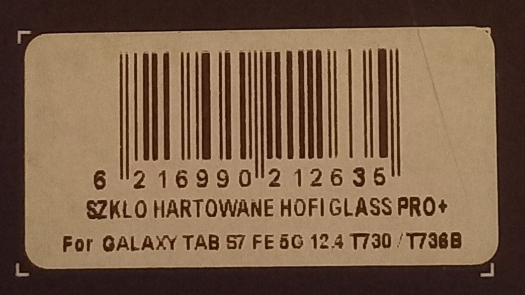 Szkło hartowane Galaxy Tab
