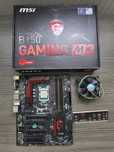 Płyta główna MSI B150 GAMING M3 (1151),procesor I7-6700, RAM 16GB