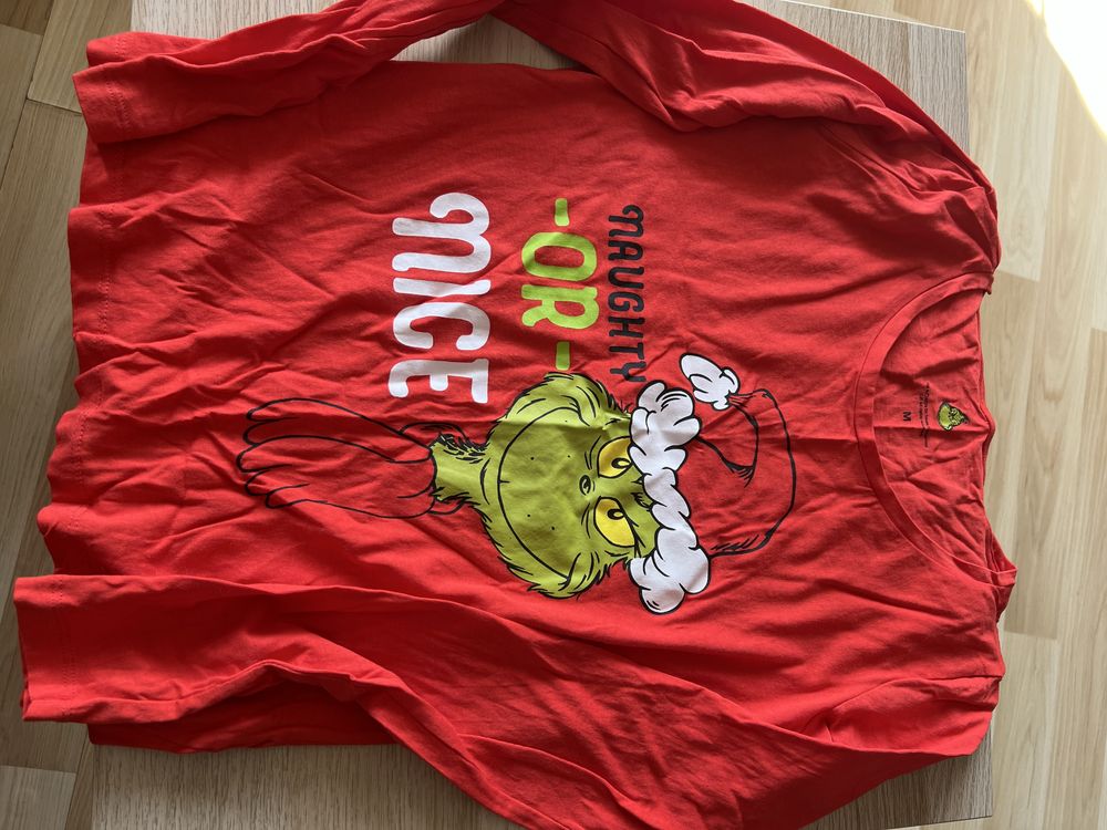 Pizama Grinch z dlugim rekawem