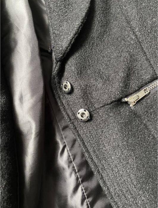 Чорний піджак zara фактурний розмір s