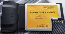 Adapter Delock Express Card > 2 x eSATA II