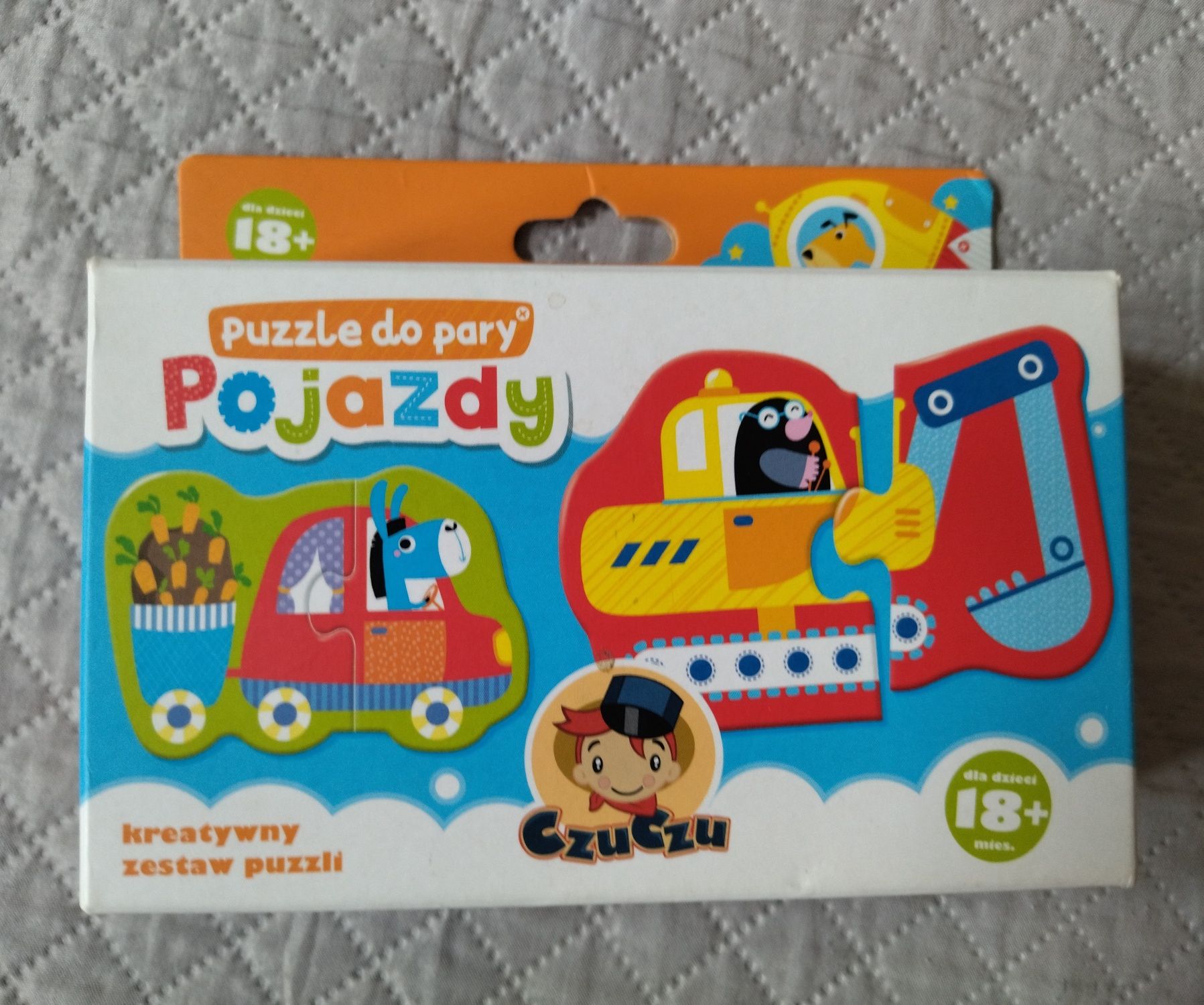 Puzzle do pary pojazdy Czuczu