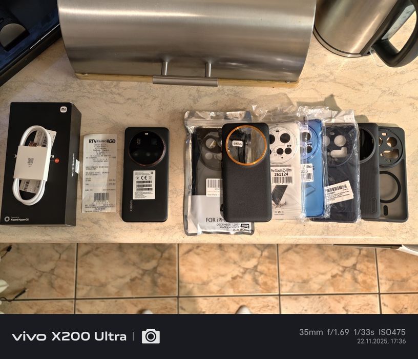 Xiaomi 15 Ultra 16/512 GB Global - Gwarancja 5.03.2027r.