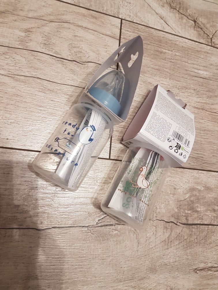 Butelki do mleka herbatki ziółek nowe 150 ml