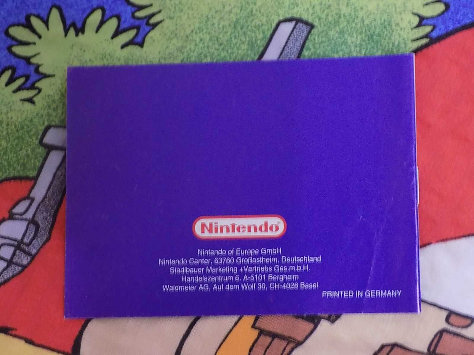 Wario Land 2 na Nintendo Game Boy/Game Boy Color/ GBA SP Advance+instr