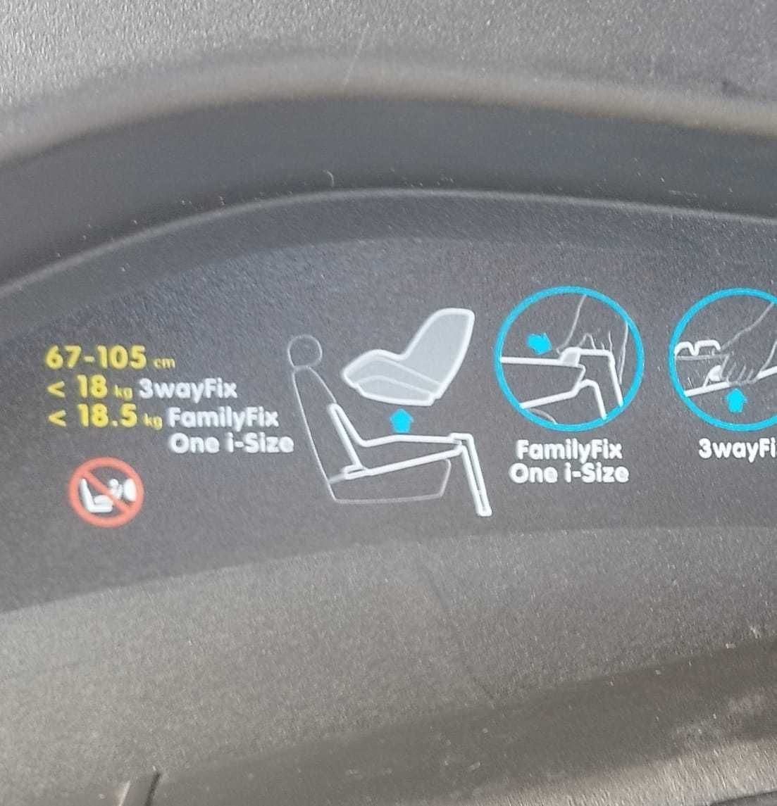 Fotelik dziecięcy samochodowy maxi cosy + isofix