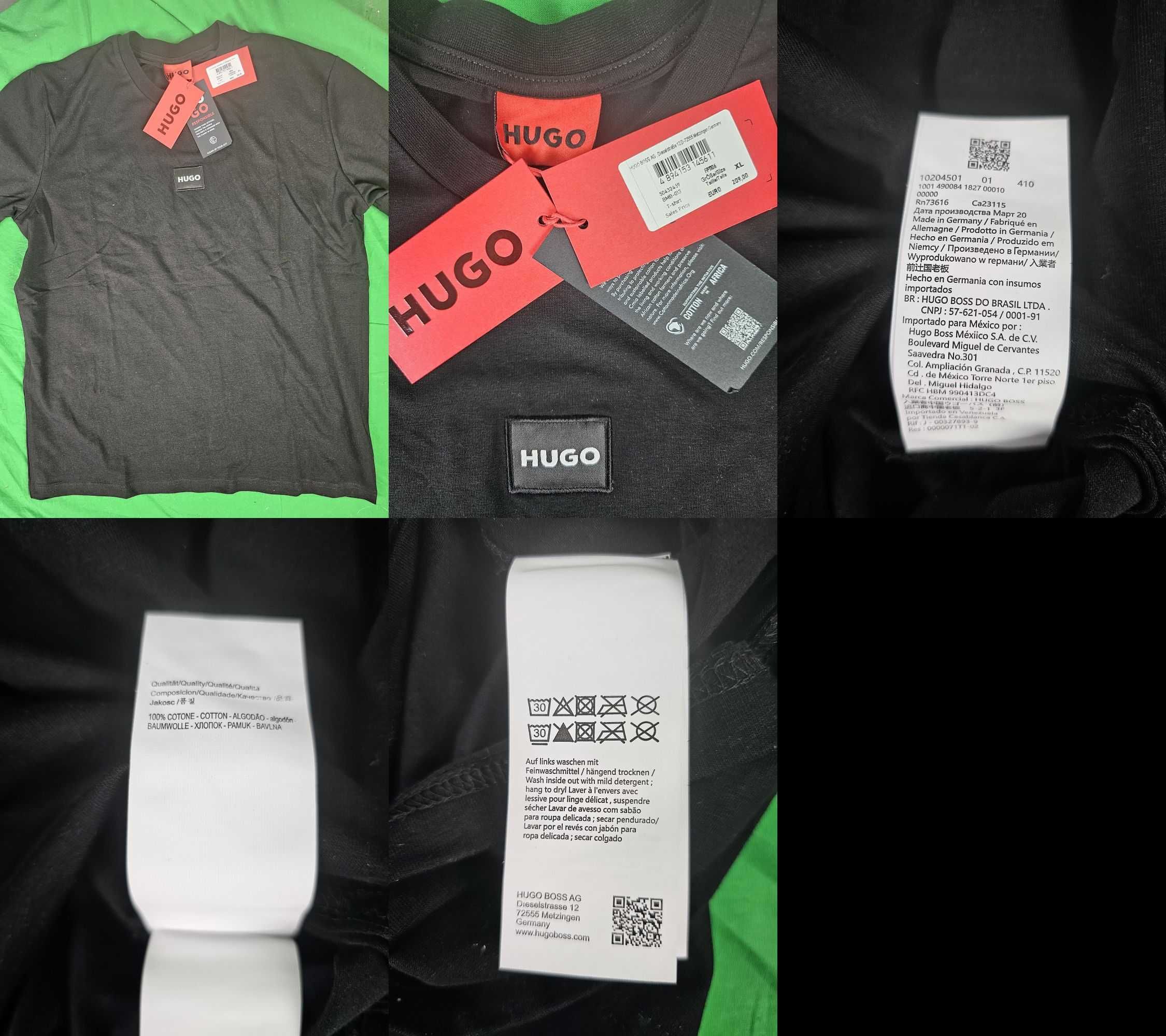 Koszulka męska t-shirt Armani koszulki Hugo Boss