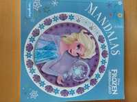 Livro colorir Mandalas Frozen