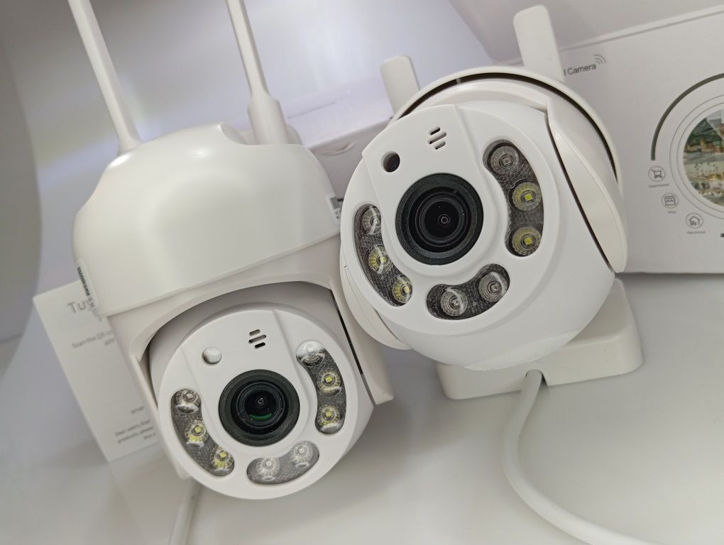 ‼️Вай-фай камера наружня W-IFI CAM 4MP TUYA Smart LIFE Ip cam [PTZ] ‼️