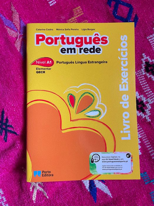 NEW A1 + A2 Portuguese Language Course books + workbooks. Available!