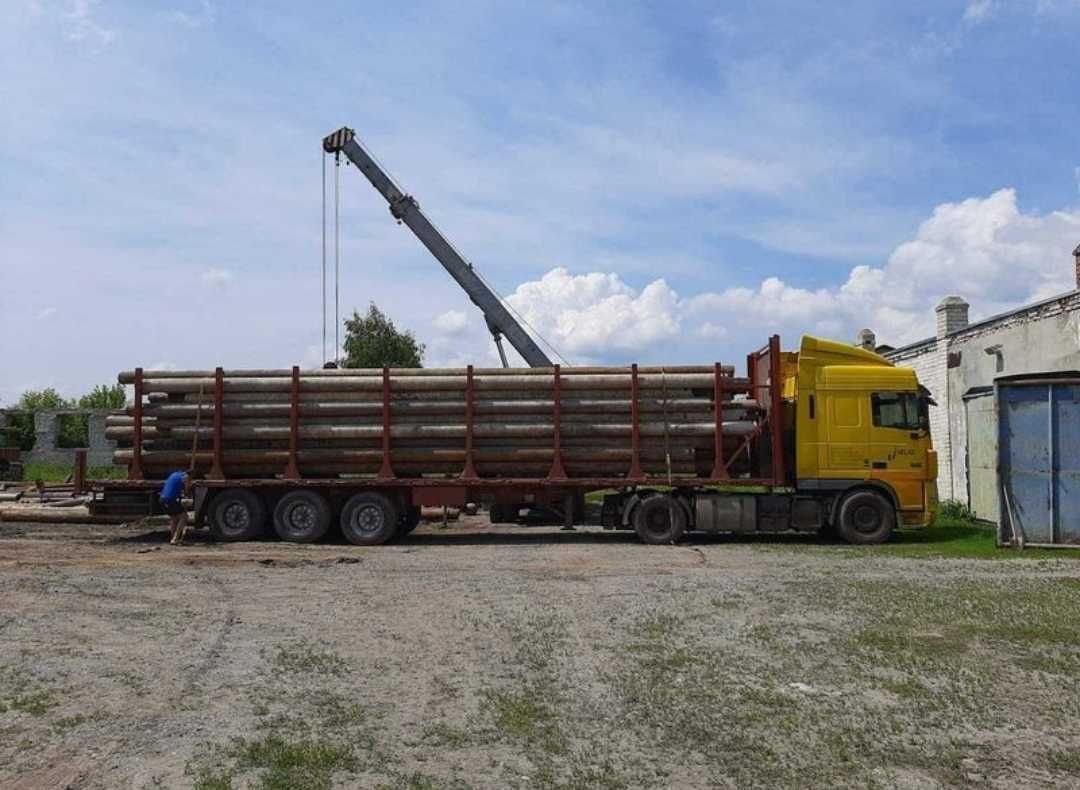 Труба 325х8-10 мм 40тн демонтаж 6,00-12,10 м - 23000 грн т