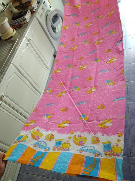 Lençol novo cor de rosa