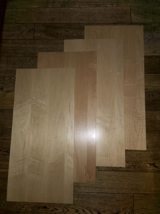 Drewno Lite Klon do obróbki laserowej 4,8x610x290mm