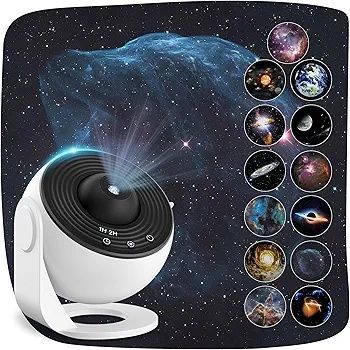 Macchiatto Projektor Planetarium Kosmosu 12 scen USB 5V Pilot Prezent