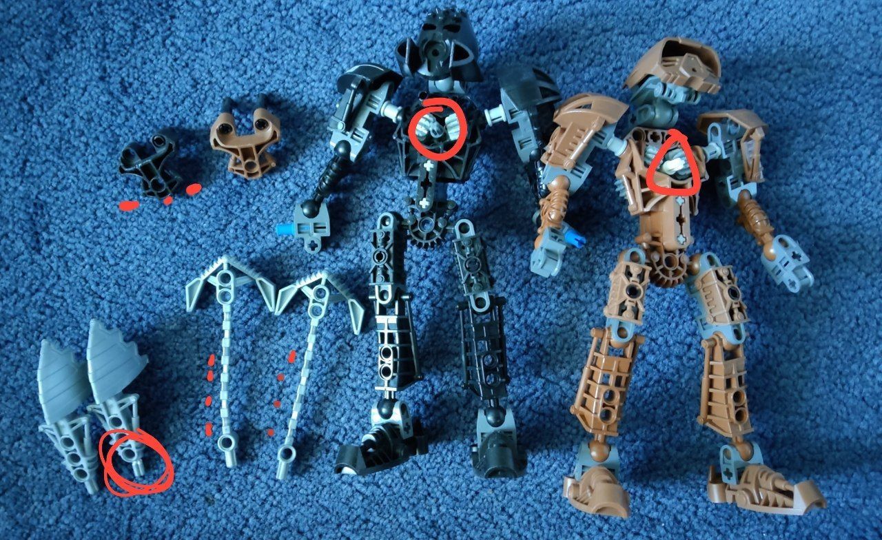 Lego Bionicle Lot / отдельно