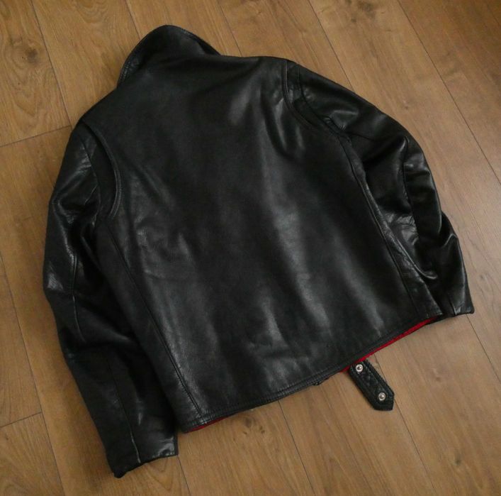 Kurtka skórzana męska SPEEDWEAR 70s skóra PILOTKA ramoneska M