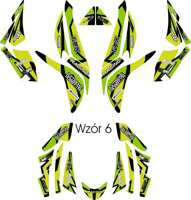 Naklejki Jinling 250 okleina