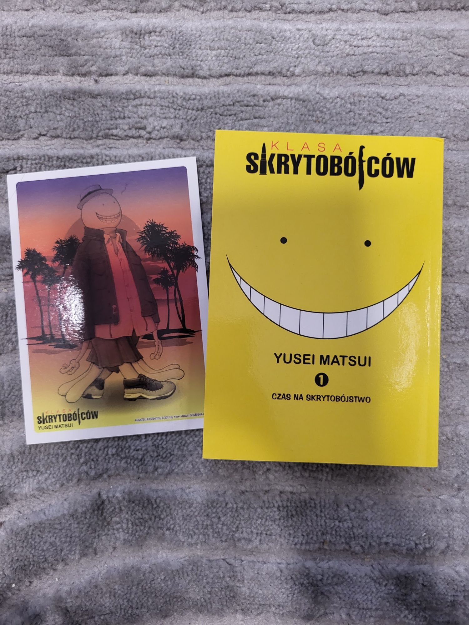 Klasa skrytobójcow / Assassination classroom +pocztówka