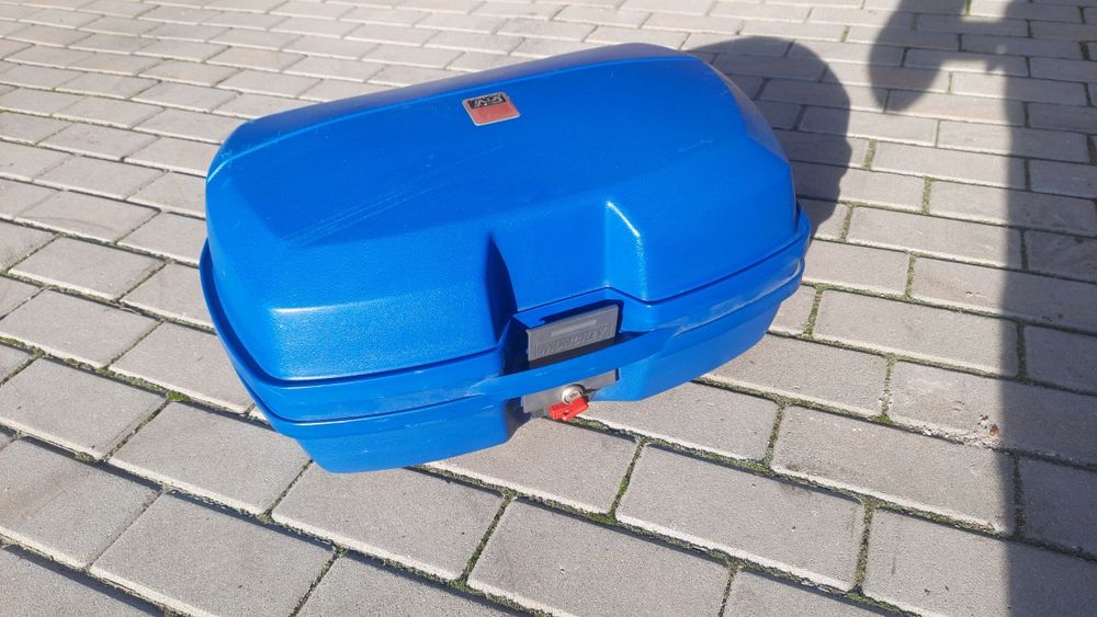 Kufer GIVI niebieski