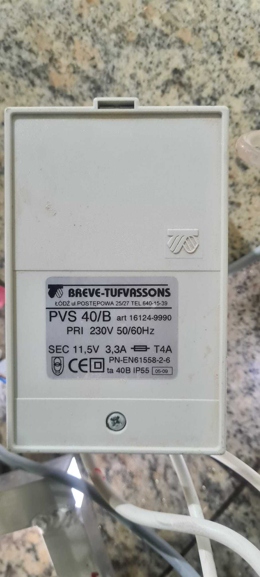 Transformator ochronny PVS 40/B 230V/11,5V