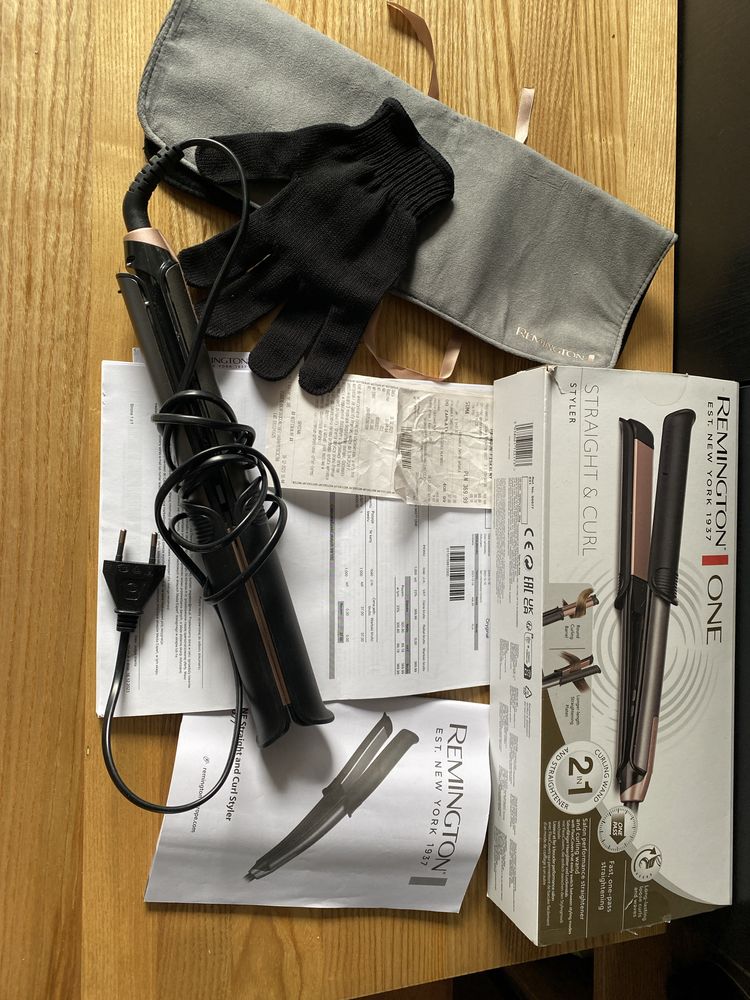 Remington prostownico-lokówka S6077 One + ubezpieczenie