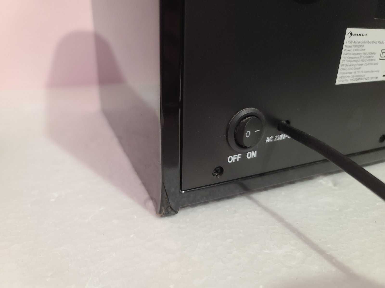 Ретро стереосистема Проигрыватель USB BT Auna Columbia