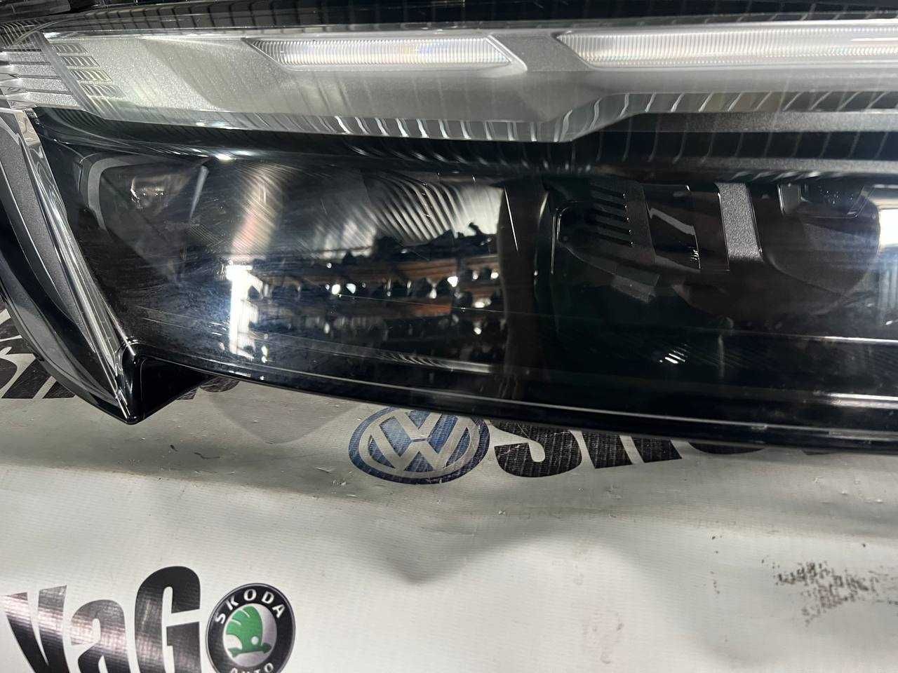 LED Фари Ауді ку7 4м0 Фонарі Audi Q4 4m0 Фара Фары Ауди ку 7 матрица