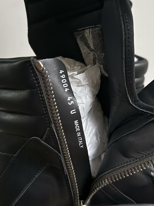 Rick Owens Double Bumper Geobasket in Black