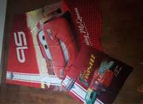 Cars pościel poszewki disney 160*200cm jasiek i ręczniczek