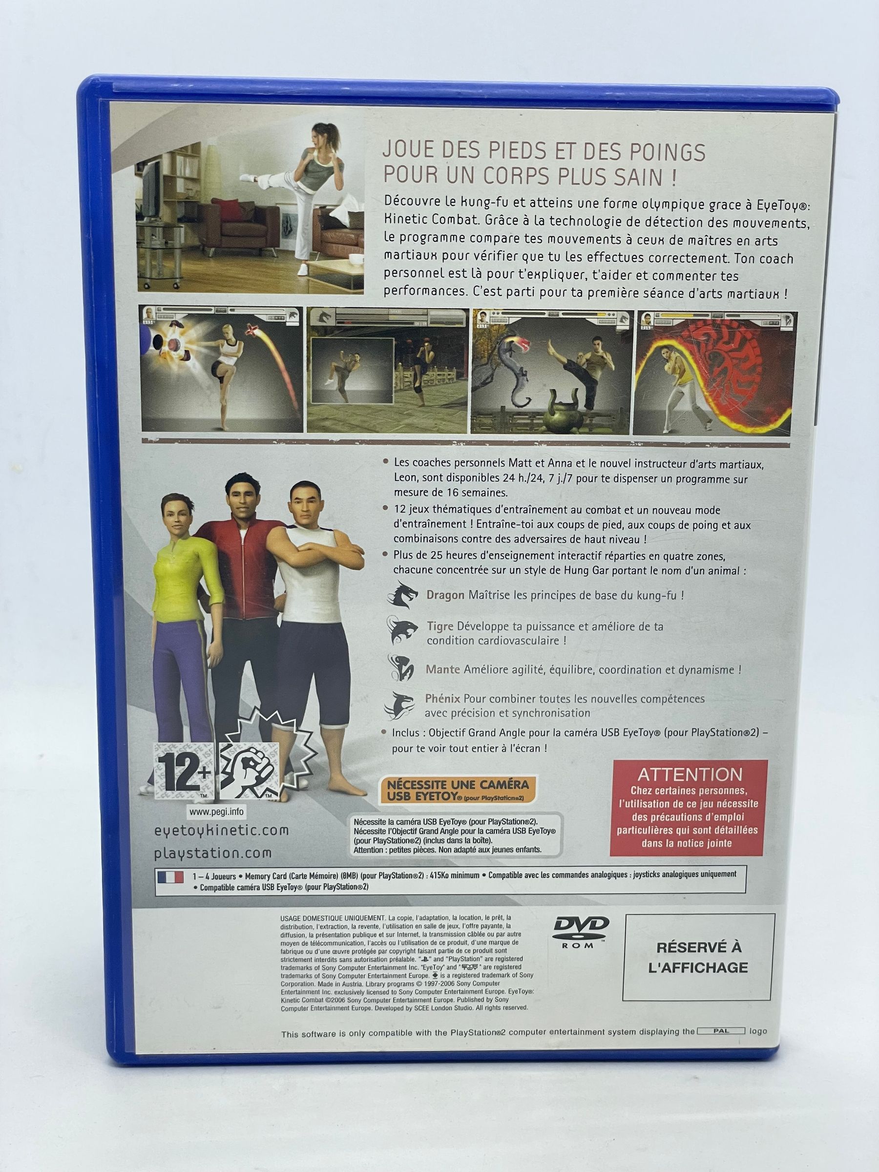 EyeToy Kinetic Combat PS2 (promo - rzadka)