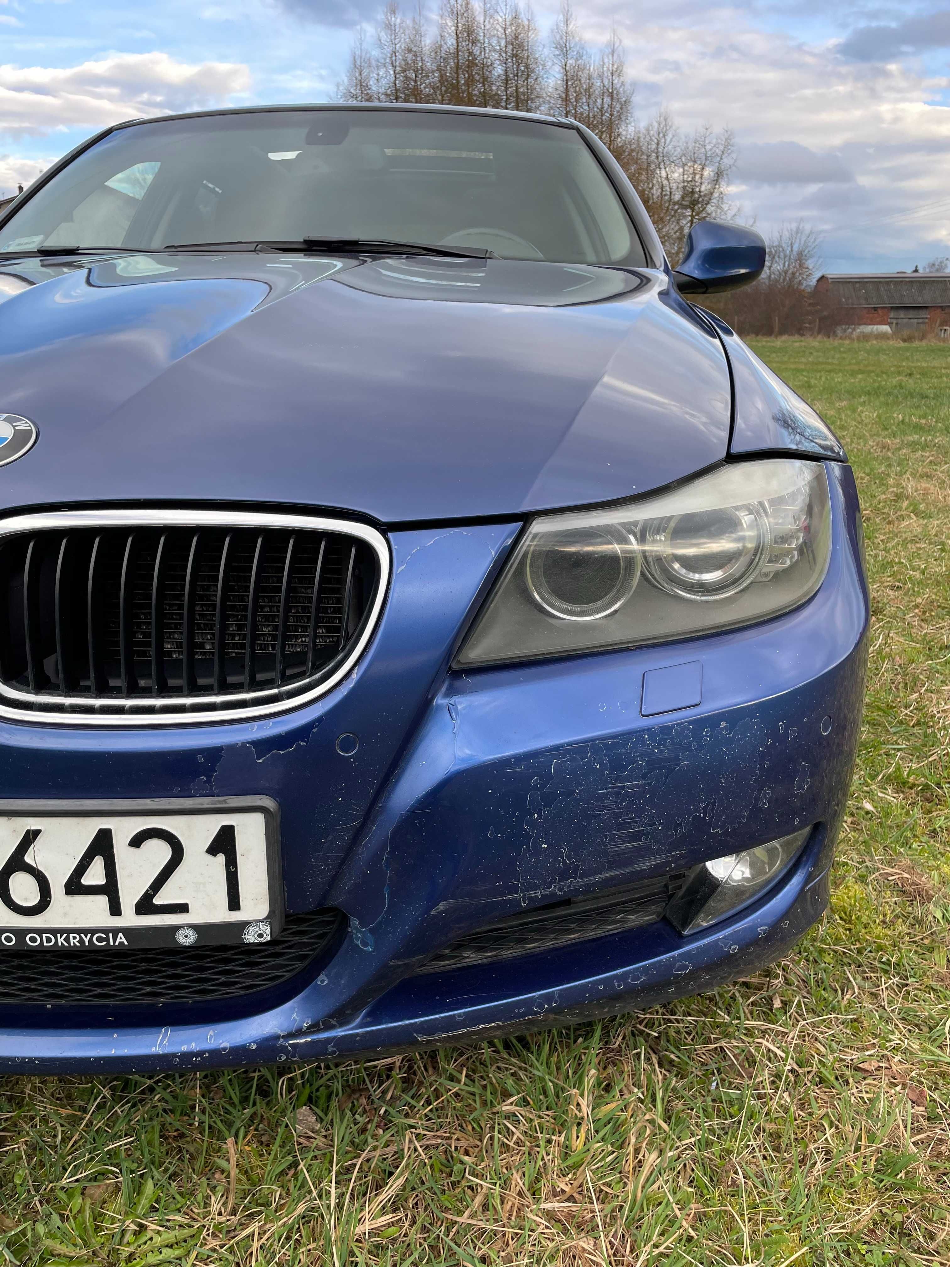 bmw 320d e90 184 km 2010 r., szkl.dach, xenon, jeden właśc. od 2014 r.