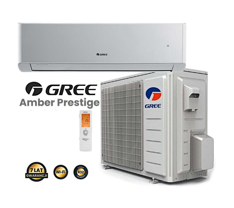 Klimatyzacja Gree Amber Prestige GWH18YE do 80m2