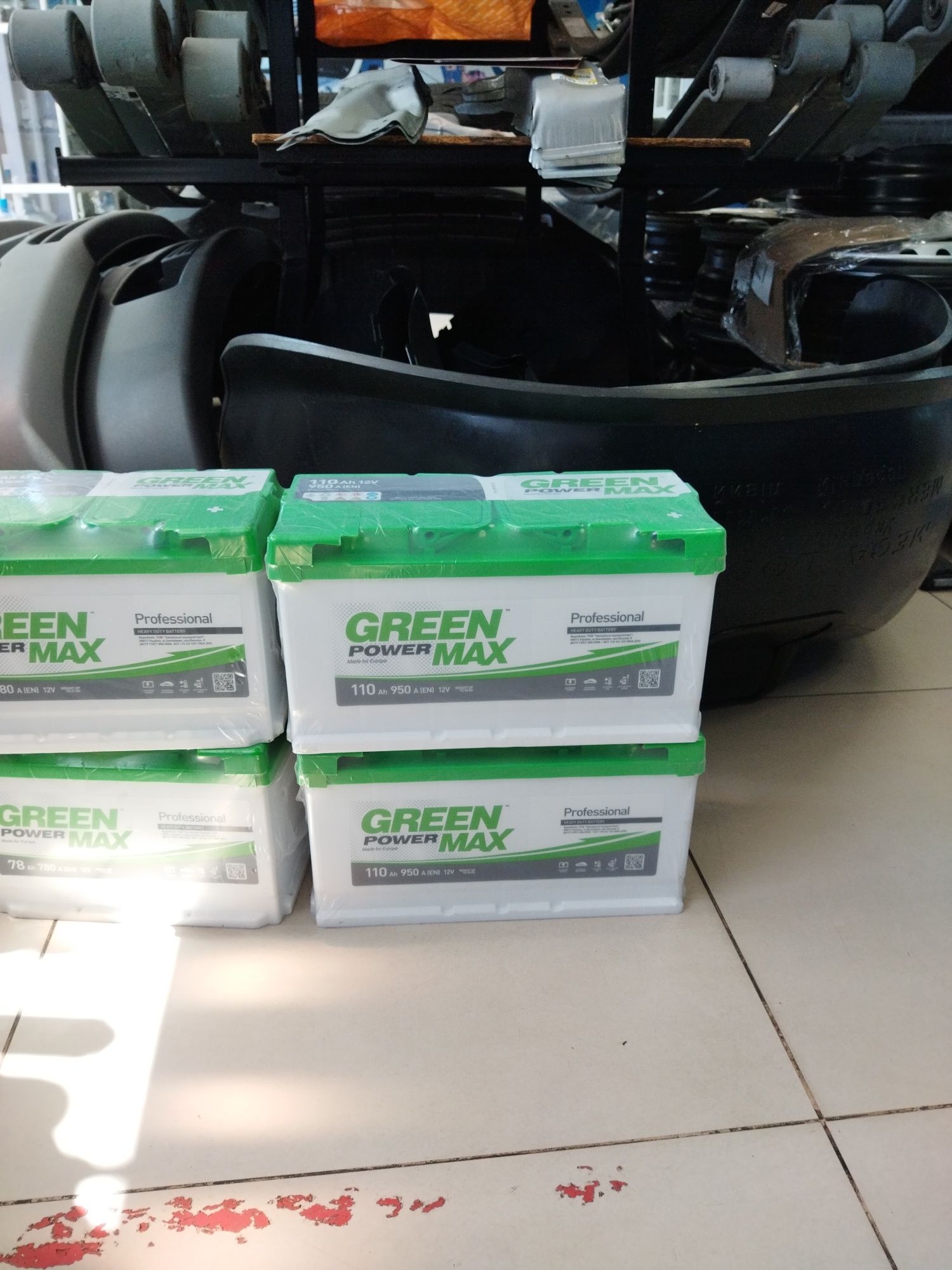 Аккумулятор (новый) GREEN POWER Max 6CT-110A3 (0) (L5) 950A 12V АКБ