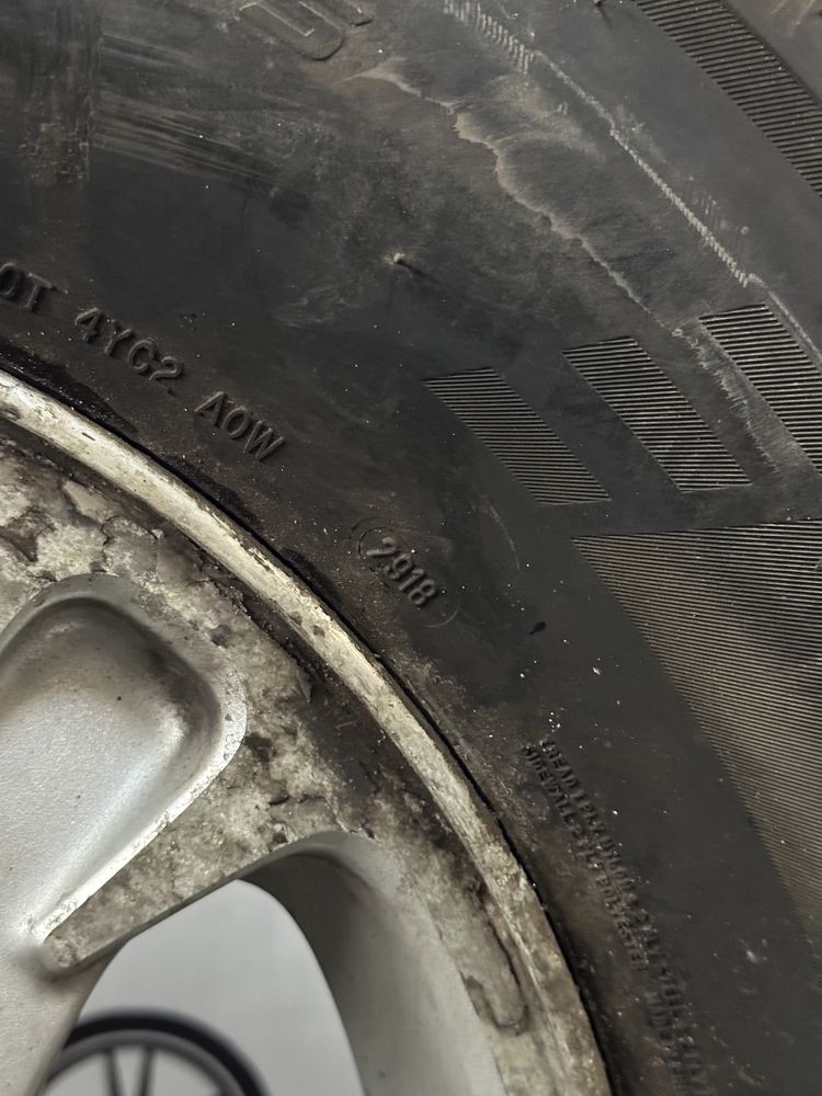 Колеса в зборі 265/70 R16 (зима),диски 6х139.7 R16 Mitsubishi L200